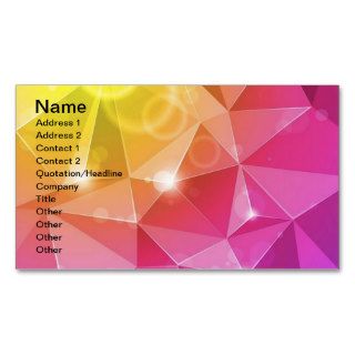 Abstract Bright Background Vector Illustration Business Card Templates