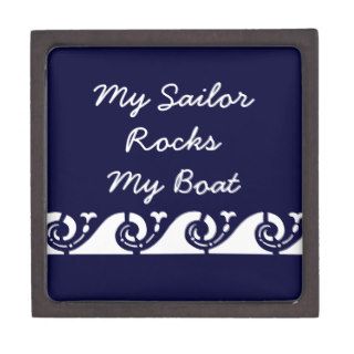 My Sailor Rocks my Boat Premium Trinket Boxes