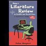 Doing a Literature Review in Health and Social Care A Practical Guide