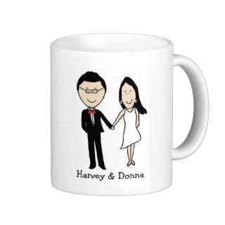 classy couple mug with glasses