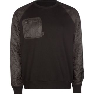 Parachute Mens Reversible Sweatshirt Black In Sizes Medium, X Large, Sma