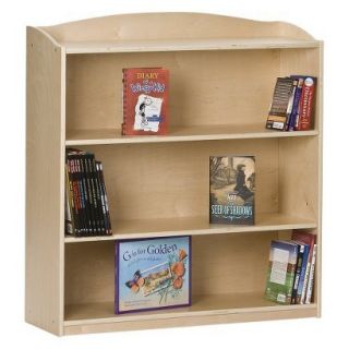Kids Bookcase Guidecraft Single Sided Bookcase 36 inches Height   Natural