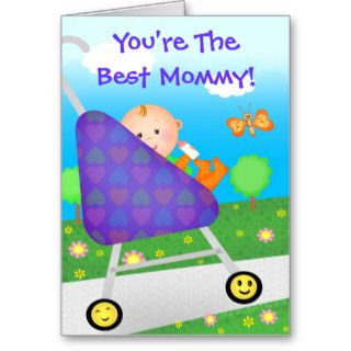Custom Mother's Day / Birthday / New Mom Greeting Card