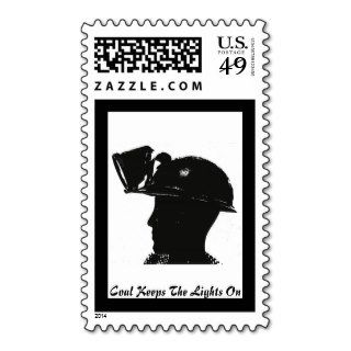 Coal Keeps The Lights On Stamps