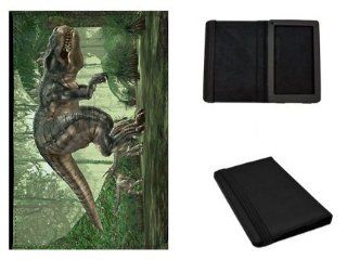 T Rex dinosaur tyrannosaurus rex Kindle Fire Fabric Notebook Case / Cover for Kindle Fire Great Gift Idea  Players & Accessories