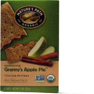 Nature's Path Organic Toaster Pastries Unfrosted Apple Cinnamon    11 oz Health & Personal Care