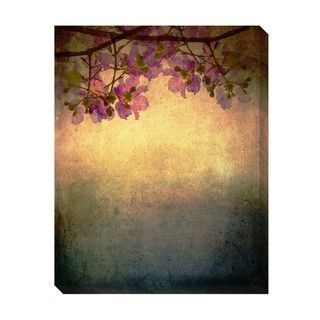 Treetop Floral Oversized Gallery Wrapped Canvas Canvas