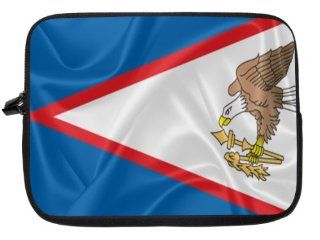 15 inch Rikki KnightTM Amercian Samoa Flag Laptop Sleeve