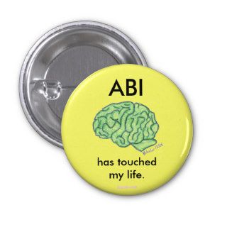 "ABI has touched my life" button