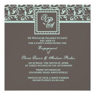 Chocolate Concerto Invitation