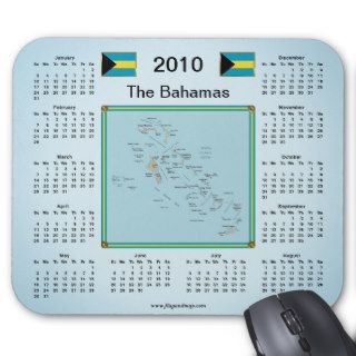 Bahamas 2010 Calendar Mousepad