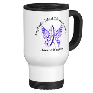 Grunge Tattoo Butterfly 6.1 ALS Mugs
