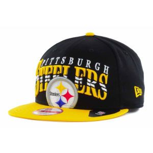 Pittsburgh Steelers New Era NFL Black Arch 9FIFTY Snapback Cap