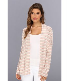 Splendid Laguna Stripe Cardi Wrap Womens Sweater (Beige)