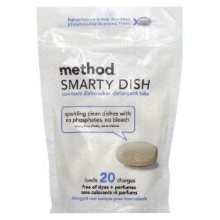 Method Smarty Dish Free and Clear Dishwasher Tabs 20 Ct