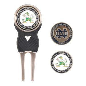 Notre Dame Fighting Irish Team Golf Divot Tool and Markers