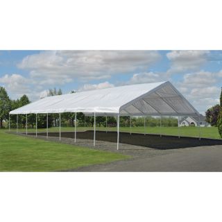 ShelterLogic Ultra Max 30Ft.W Industrial Canopy   50ft.L x 30ft.W x 13ft.H, 2
