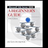 Microsoft SQL Server 2012  A Beginners Guide