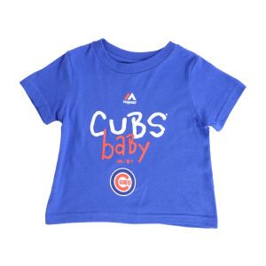 Chicago Cubs Majestic MLB Infant Born Into This T Shirt