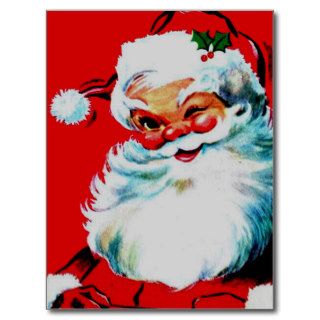 Vintage Santa Claus Christmas Post Cards