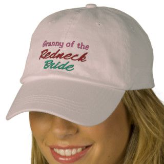Redneck Wedding Party by SRF Embroidered Baseball Cap
