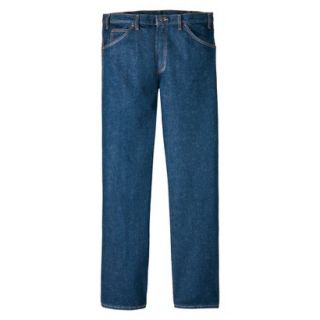 Dickies Mens Regular Fit 5 Pocket Jean   Indigo Blue 54x30