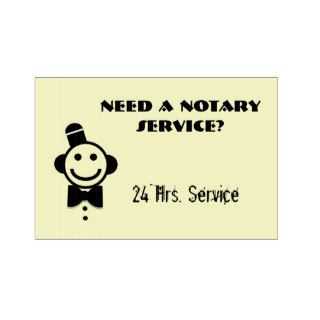 Notary Public Yard Sign