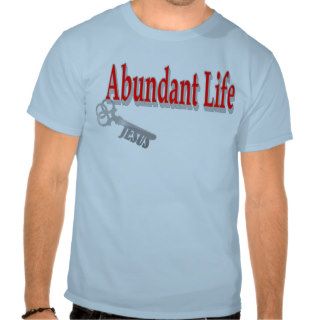 Abundant Life The Key   v1 (John 1010) Shirts