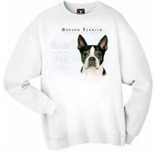 Boston Terrier Human Trainer Adult Sweatshirt Clothing
