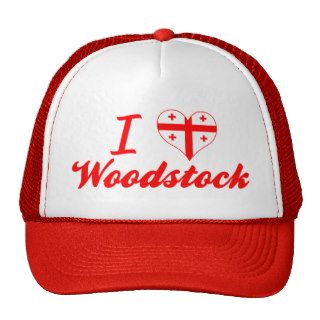 I Love Woodstock, Georgia Trucker Hats