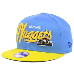 Denver Nuggets New Era NBA Hardwood Classics Youth Bright Nights 9FIFTY Snapback Cap