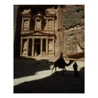 Pharaoh's Treasury, Petra, Jordan Print