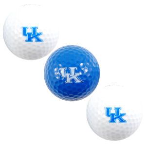 Kentucky Wildcats Team Golf 3pk Golf Ball Set