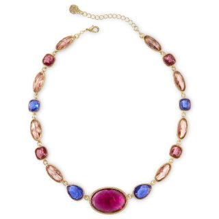 MONET JEWELRY Monet Tonal Purple Stone Necklace