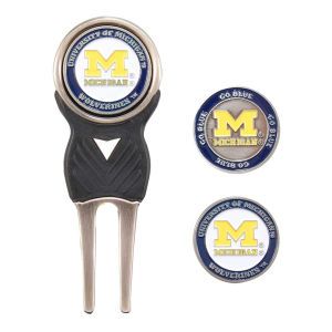 Michigan Wolverines Team Golf Divot Tool and Markers