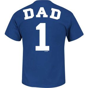 Los Angeles Dodgers Majestic MLB Team Dad T Shirt
