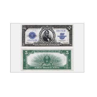 $5 Banknote Silver Certificate Series 1923 Lawn Signs