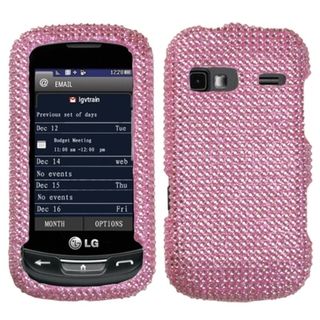 MYBAT Pink Diamante Case for LG LN272 Reflex/ C395/ UN272 Freedom MyBat Cases & Holders