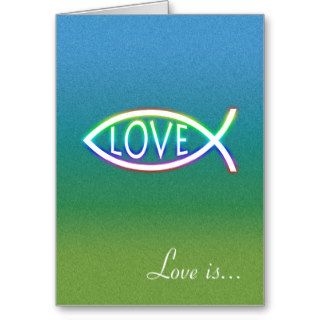 Love is patient, love is kind.  Card  Template