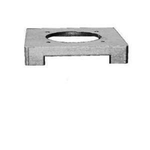 HB&G 4 in. Aluminum Plinth for 4 in. Porch Post 6598235740 0325
