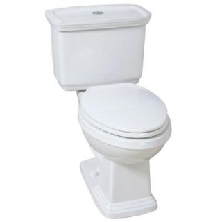 Glacier Bay 2 piece Dual Flush Elongated Toilet in White N2430E