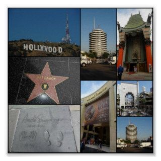 Hollywood Wall Poster