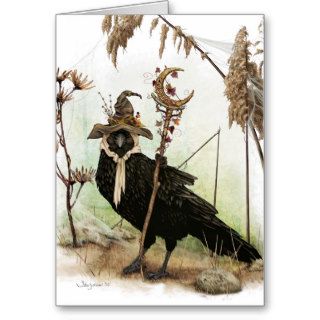 The Crow of Crescent Hill greeting card