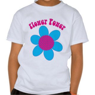 70s Themed Retro Flower Power Tees, Gifts