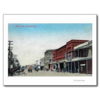 Main Street SceneWoodland, CA Post Card