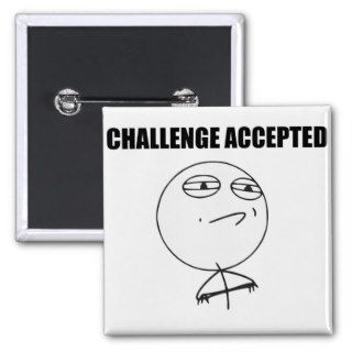 Challenge Accepted Rage Face Comic Meme Pins