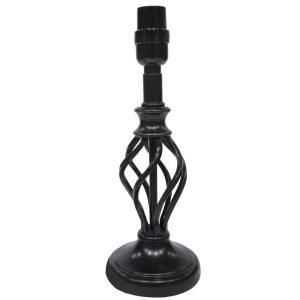Hampton Bay Mix & Match 12.25 in. Oil Rubbed Bronze Open Birdcage Accent Lamp Base 15414