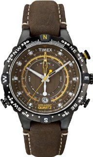 Timex Intelligent Quartz Herren Armbanduhr Analog Leder braun T2P141AU Timex Uhren