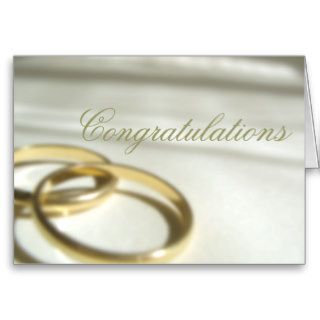 Wedding Congrats Cards