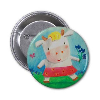 cute little cow pin